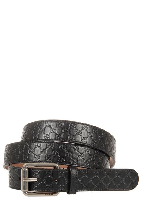 cintura gucci nera outlet